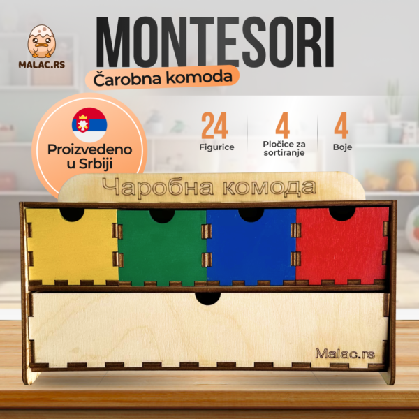 Montesori Čarobna komoda
