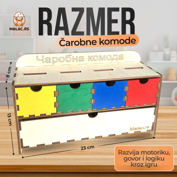 Montesori Čarobna komoda - Image 3
