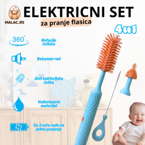 Elektricni set za pranje flasica