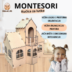 Montesori Kućica za lutke