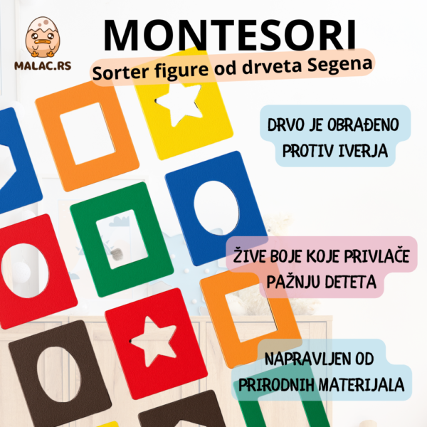 Sorter figure od drveta Segena - Image 2