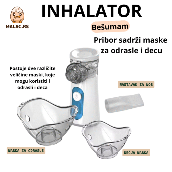 Deciji Inhalator Bešuman Eco Silent - Image 3