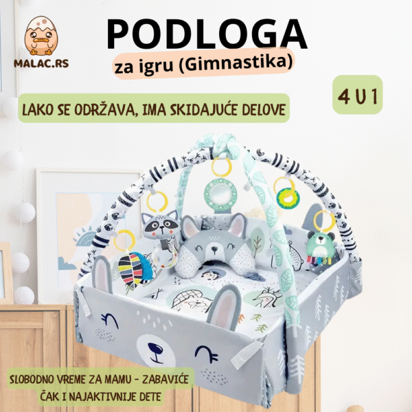 Podloga za igru (gimnastika) za bebe - Image 3