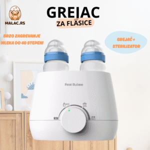Grejac za flasice Bubee
